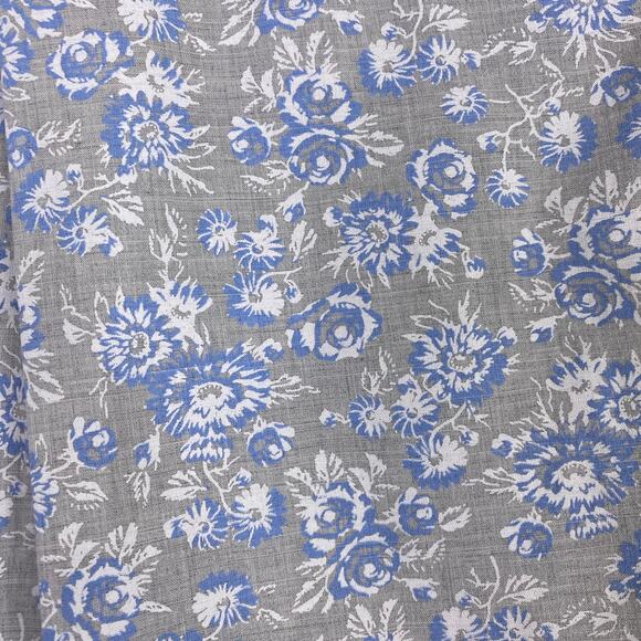 Grayson The Hero Button Up Shirt Womens XS / 1  Blue Gray Floral Cottagecore - Picture 5 of 9